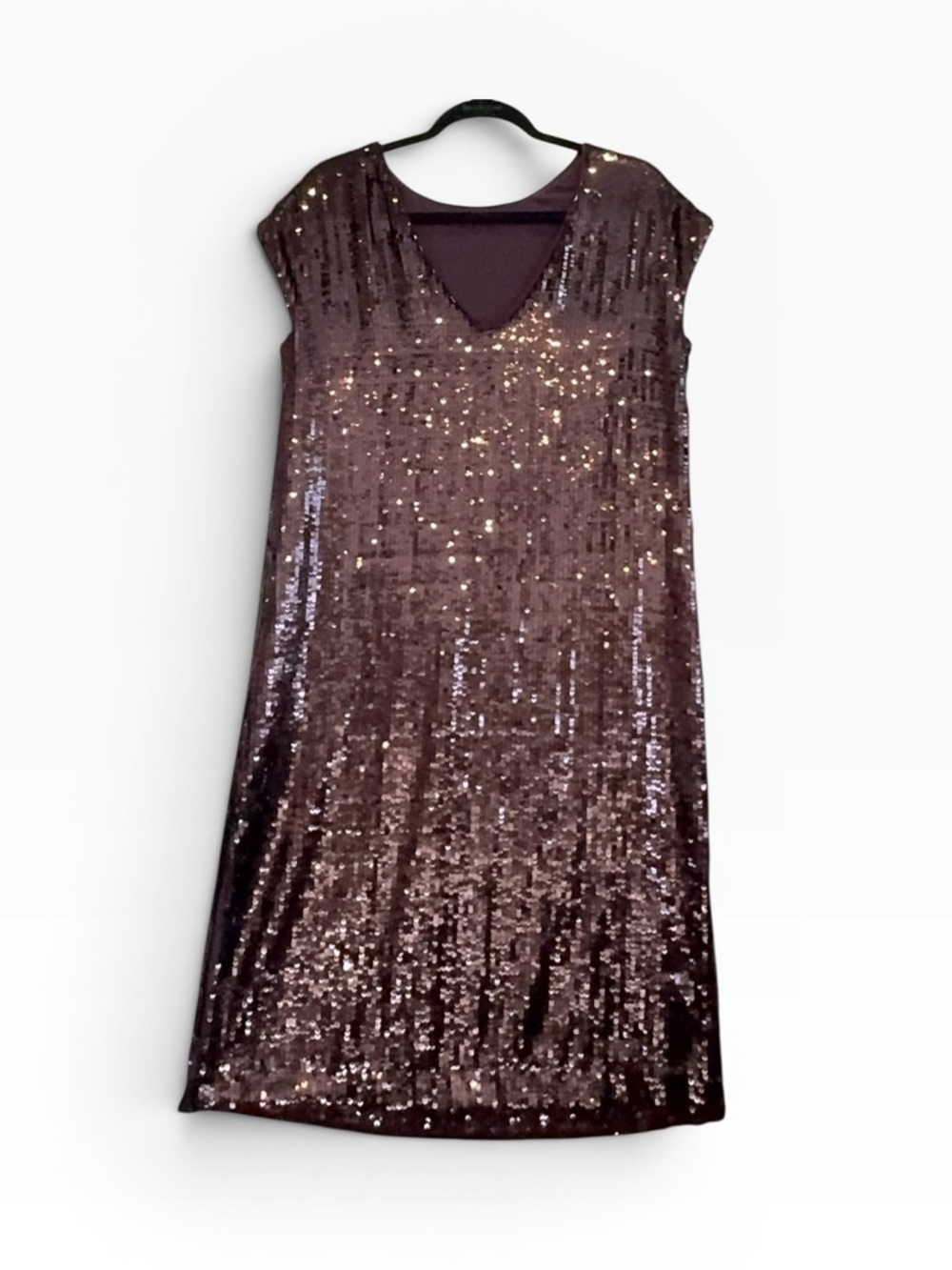 Anthropologie MAEVE **NWT!** Brown Sequin Dress - sold out online - Size Small